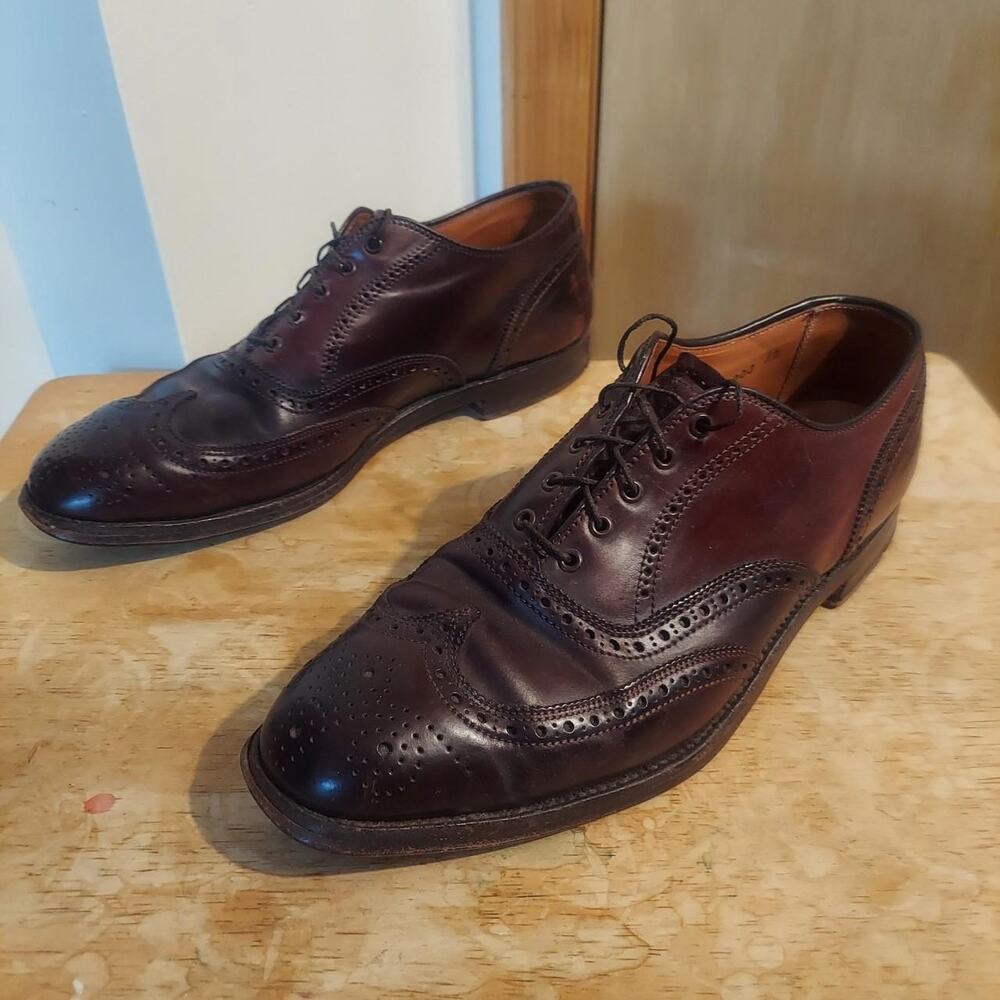 Alden Brooks Brothers A764 Men's US 8 D Shell Cordovan Leather Oxford Shoes